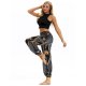 Women's Yoga Boho Comfort Plus Size Loose Pants Bloomers Pants Pattern Full Length Print High Waist Gray