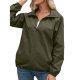 Women's Jacket Training Sports Fall Winter Short Coat Regular Fit Windproof Warm Sporty Casual Jacket Long Sleeve Solid Color Zi