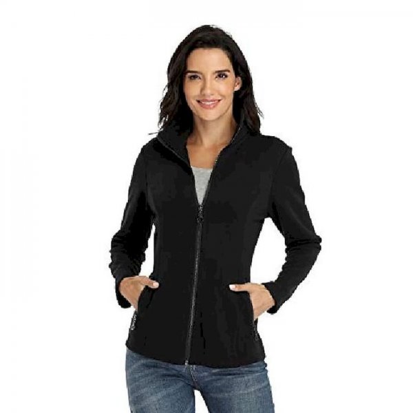 Women's Jacket Sporty Pocket Coats & Jackets Regular Street Long Sleeve 416 Gray