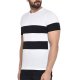 Thick Collar 100% Cotton men T Shirt low price Plain Oversized Mock Neck T-shirt for Men