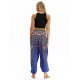 Women's Yoga Boho Comfort Plus Size Loose Gym Yoga Pants Bloomers Pants Pattern Full Length Print High Waist Blue Red