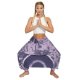 Women's Yoga Boho Comfort Sports Gym Yoga Pants Bloomers Pants Pattern Full Length Print Blue Purple Wine Dusty Rose Orange