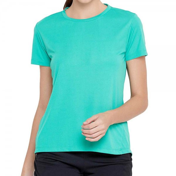 Cheap Prices 100% Polyester New Branded High Quality Women T Shirts / Breathable Low Price Adults Women T Shirts