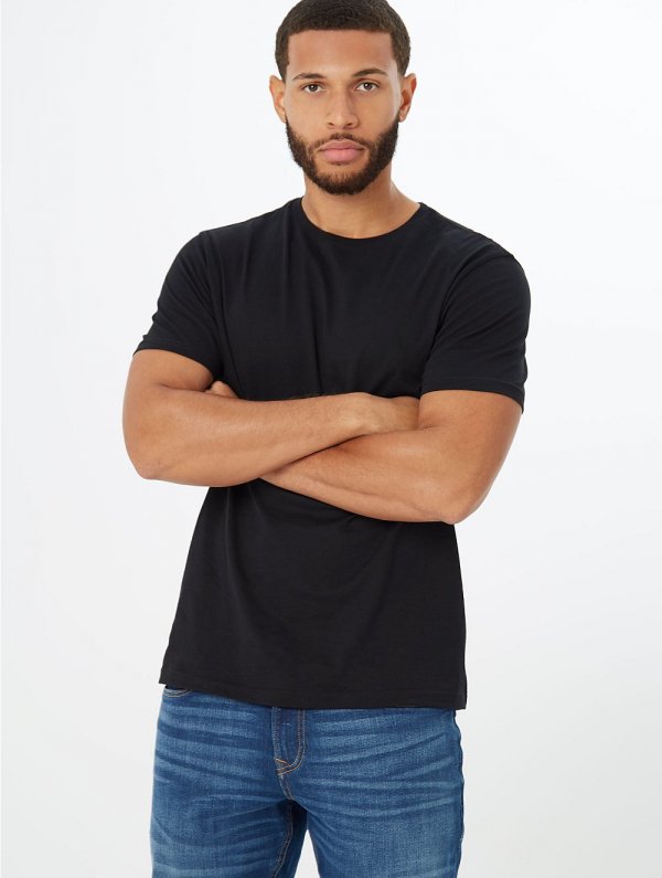 Black Crew Neck T-Shirt