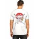 Men's Tee T shirt 3D Print Graphic Prints Fox Blade 3D Print Short Sleeve Casual Tops Simple Casual Fashion White